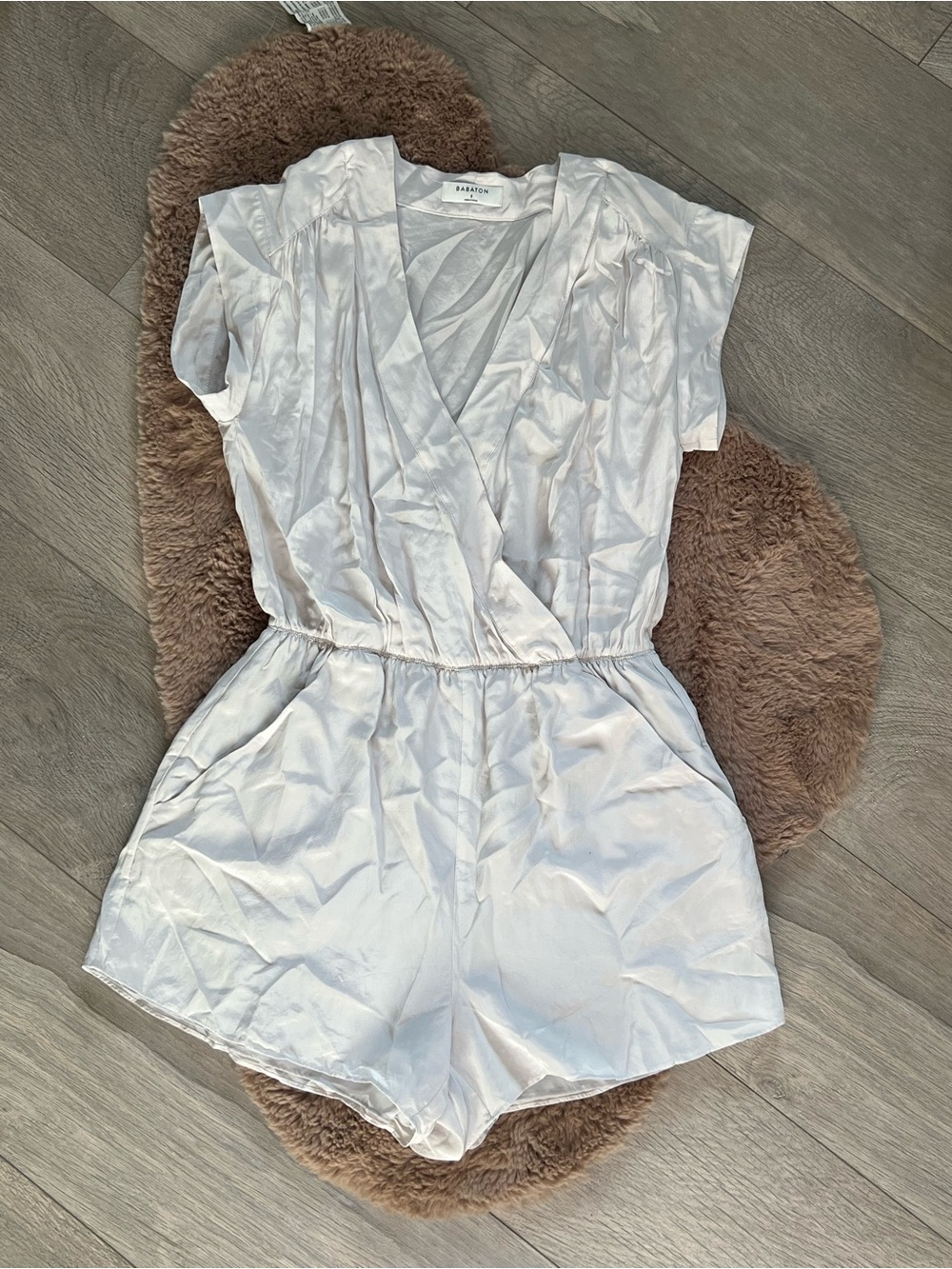 BABATON Silk Romper